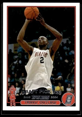 2003-04 Topps Travis Outlaw RC Portland Trail Blazers #243 - Image 1 of 2