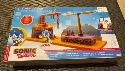 Sonic The Hedgehog Flying Battery Zone boneco interativo 2022 Jakks  - Imagem 1 de 3
