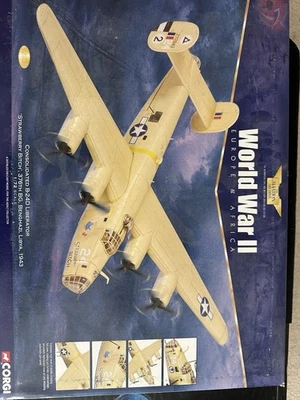 Corgi 1/72 Scale diecast - AA34003 Consolidated B-24D 'Strawberry Bitch' 1943 - Image 1 of 4