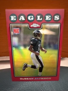2008 Topps Chrome DeSean Jackson Red Refractor Rookie #’d 25 - Bild 1 von 4