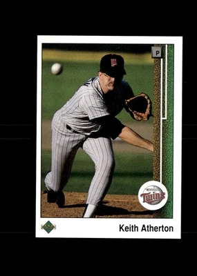 1989 Upper Deck - Keith Atherton #599 - Image 1 of 2