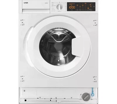 New Graded LOGIK T-series LIW812W22 Integrated 8 kg 1200 Spn Washing Machine R46 - Image 1 of 4