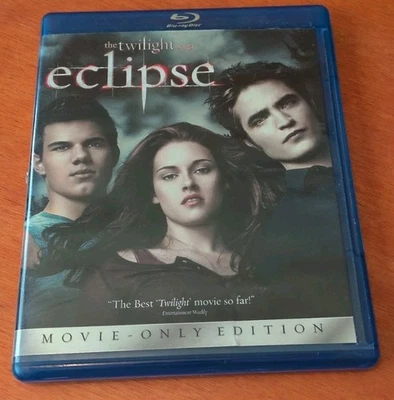 The Twilight Saga Eclipse Blu-ray Kristen Stewart  Robert Pattinson  Lautner Foto 1 de 4