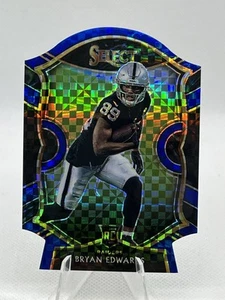 2020 Panini Select - [Base] - Blue Prizm Die-Cut #76 - Bryan Edwards RC - Bild 1 von 2