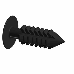 Polaris Plastic Dart Clip, Black, Genuine OEM Part 7670141, Qty 1 - Picture 1 of 2