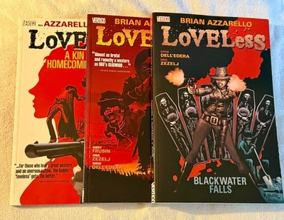 LOVELESS TPB Set 1 2 3 Full Run Colecciona # 1-24 Azzarello 100 Bullets Hellblazer Foto 1 de 4