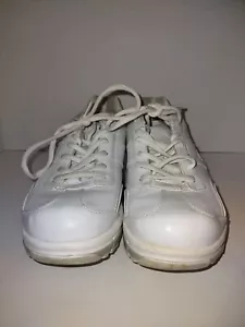 Dr. Scholls Shoes Womens 7.5 M Fitness Walkers Motivate Sneakers White Leather - Picture 1 of 11