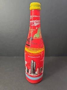 1972 NSDA Convention Chicago, IL Souvenir Flasche mit Verschluss, leer - Bild 1 von 6