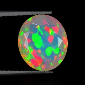 Incredibile pietra preziosa gioco 3D colore arcobaleno 3,25 ct opale Welo massiccio non trattato - Foto 1 di 1