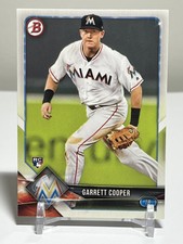2018 Bowman #74 Garrett Cooper Rookie RC Miami Marlins