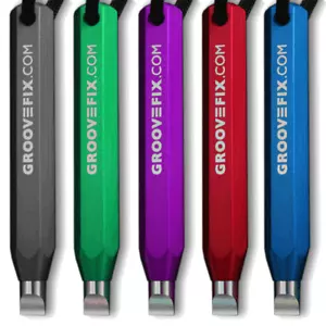 GrooveFix™ GOLF GROOVE TOOL / THE ORIGINAL GOLF GROOVE SHARPENER / ALL COLOURS - Picture 1 of 5