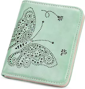 Small RFID Wallet Women Ultra Thin Slim Womens Wallet Mini Compact Bifold Pocket - Picture 1 of 12