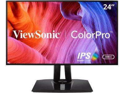 ViewSonic VP2468a 24 Inch Premium IPS 1080p Monitor with Advanced Ergonomics, Co - Image 1 of 4