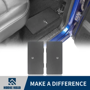 Hooke Road Par Fila Trasera Caja de Almacenamiento Reemplazada con Llaves para Dodge Ram 09-18 Acero - Imagen 1 de 12