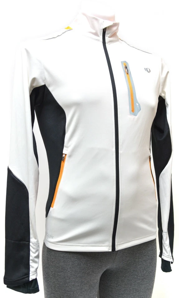 Pearl Izumi ELITE Infinity Softshell Jacket Men SMALL White Running Thermal Run - Image 1 of 2