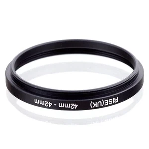 Adaptador de filtro de anillo extensible negro RISE (Reino Unido) 42-42 42 mm a 42 mm 42-42 - Imagen 1 de 3