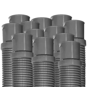 Puri Tech Heavy Duty Above Ground Pool Filter Hose, 1.25 Inch x 3 foot - 12 pack - Picture 1 of 3