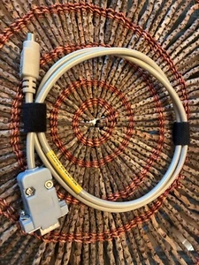 Kantronics KPC-3 DB-9 to Icom/Kenwood/Yaesu 6P mini DIN DATA Packet Cable - Picture 1 of 3