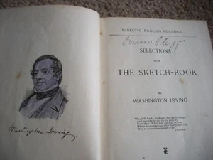 Selections from THE SKETCH-BOOK (1901) by Washington Irving - Picture 1 of 7