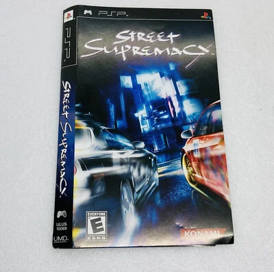 Street Supremacy (Sony PSP, 2006)  Game Art Cover Only No Game p2 - Image 1 of 4