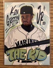 2023 Topps Update SSP Ken Griffey Jr The Kid Nickname AKA-4 Cool Card!!