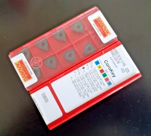 ¡VENTA! 10 x PLACAS DE CORTE REVERSIBLES SANDVIK WNMG 060412-PM 4225 - Imagen 1 de 1