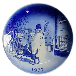 DESIREE OLD COPENHAGEN PIATTO PORCELLANA NATALE ANNO 1977 - Foto 1 di 2