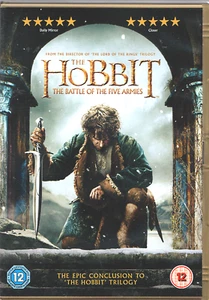 The Hobbit: The Battle of the Five Armies - DVD - 12 - Fantasy Movie, Very Good - Picture 1 of 2