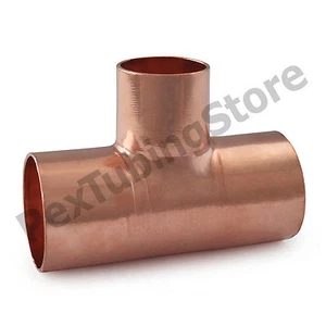 1" x 1" x 3/4" Copper Tee - Picture 1 of 1