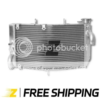 Radiador para Honda CBR600F4i 2001-2006 2002 2003 2004 2005 Zeomoto Aluminio Foto 1 de 4