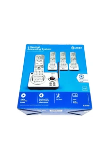 AT&T 4 Handset Cordless Phone Answering System EL52429 Extra Large Display NEW - Picture 1 of 1