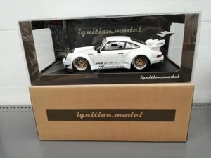 1/18 Ignition Model Porsche RWB 930 Kamiwaza White w/ Box From Japan IG2481 - Picture 1 of 18