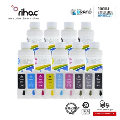 Rihac 157 Refillable cartridge alternate Epson R3000 Pigment Ink 1571 1578 1573 - Image 1 of 4