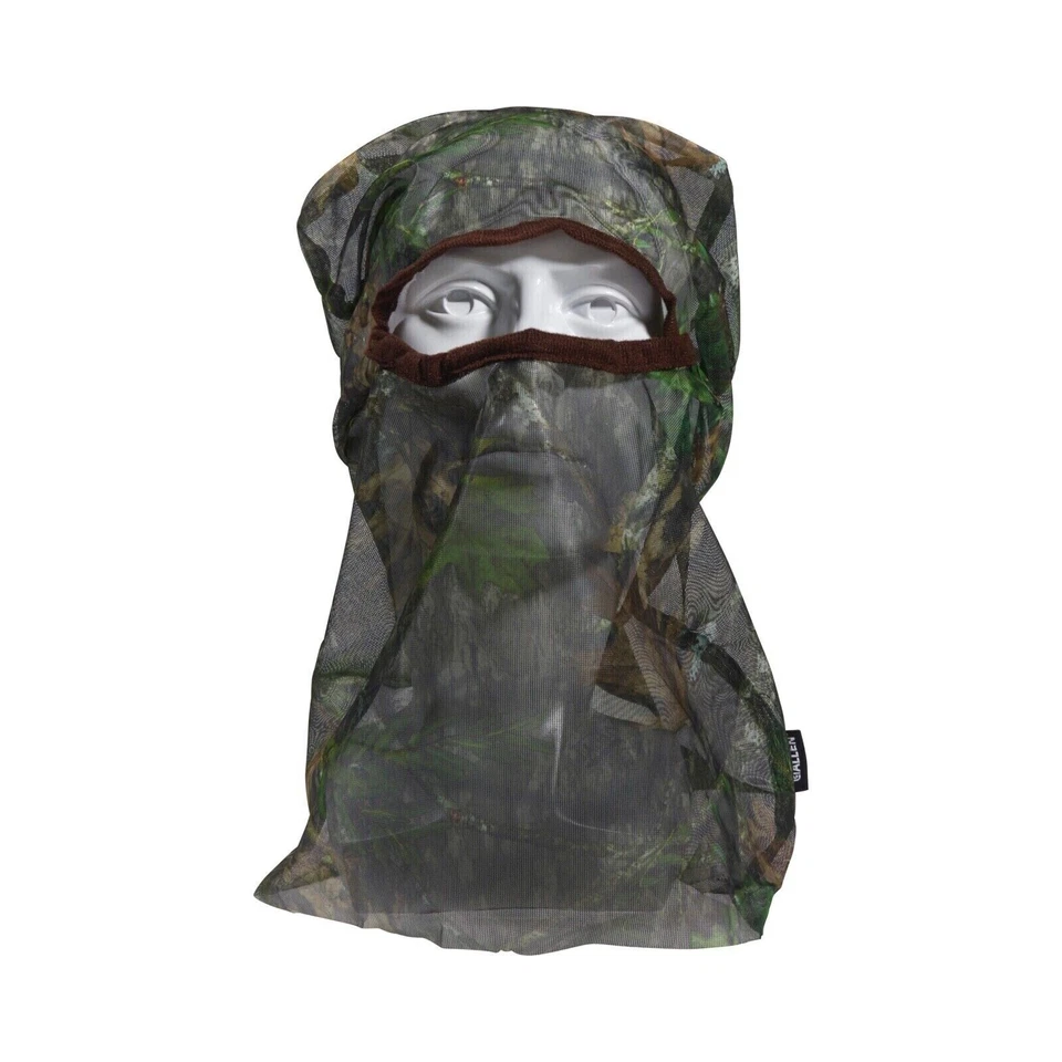 Mossy Oak Obsession Mens Camo Mesh Face Mask Allen Vanish - Image 1 of 4