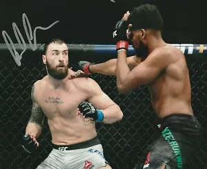 PAUL BEARJEW CRAIG SIGNED AUTO'D 8X10 PHOTO UFC 263 255 BAMMA SCOTLAND C - Picture 1 of 1