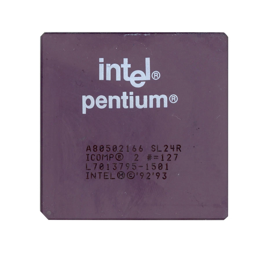 Procesador Cpu Intel Pentium 166MHz A80502166 Socket 7 Sl24R - Imagen 1 de 1