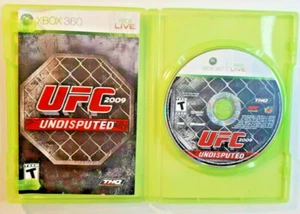 UFC 2009 Undisputed Microsoft Xbox 360 Complete CIB MMA Fighting TESTED - Picture 1 of 1