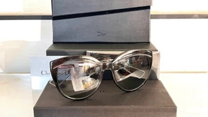 Christian Dior Lyner SFF02 Cat Eye Black Pallad Frame Sunglasses $850 NIB #20 - Picture 1 of 10