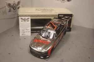 2020 Justin Allgaier Brandt TB Color Chrome 1/24 Action Diecast Autographed - Picture 1 of 2