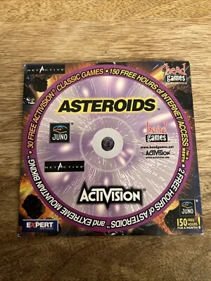 Asteroids Video Game Pc Cd-Rom E-Everyone ACTIVISION - Image 1 of 4