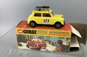 CORGI TOYS #308 BMC MINI COOPER S WHIZZWHEELS COMPLETE WITH ITS BOX *VINTAGE* - Picture 1 of 6