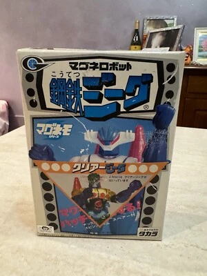 Jeeg robot d’ acciaio trasparente Kotetsu Koutetsu Takara 2001 in box collezione - Immagine 1 di 4