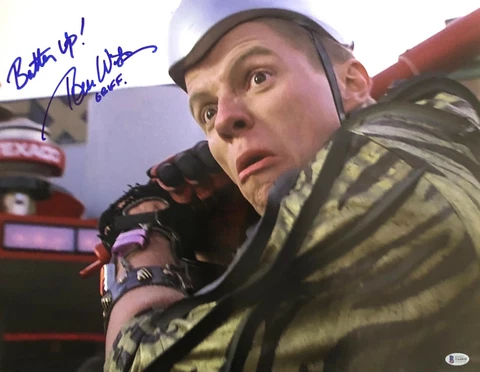 TOM WILSON SIGNED AUTOGRAPH "BACK TO THE FUTURE"  PHOTO GRIFF BECKETT BAS COA Cover