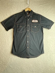 Camisa de manga corta Harley Davidson para hombre H-D Racing mediana negra 99165-19VM - Imagen 1 de 13
