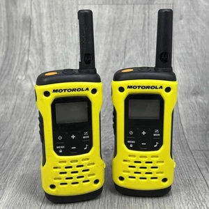Motorola T92 H2O H20 TLKR Walkie Talkies Talkabout Long Range 10KM Paar Twin x2 - Bild 1 von 20