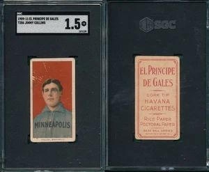 1909-11 T206 Jimmy Collins Minneapolis SGC 1.5 EPDG ***El Principe de Gales*** - Picture 1 of 1