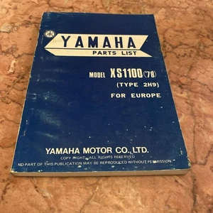 yamaha xs 1100 (2h9) Teileliste  - Bild 1 von 5
