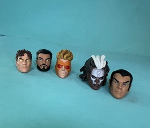 Marvel Legends Male Villains Heads Loose Fodder - Picture 1 of 1