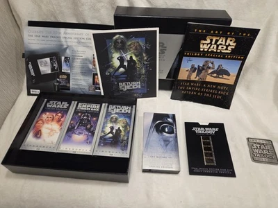1997 Star Wars Trilogy Special Edition Limited Edition Collector VHS Box Set - Image 1 of 4