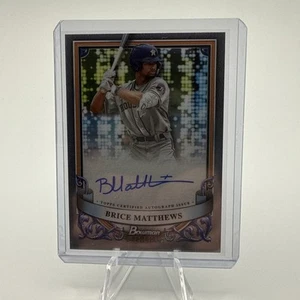 2024 Bowman Sterling - Prospect Autographs Brice Matthews #PA-BMA (AU, RC). K1 - Picture 1 of 2